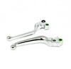 HANDLEBAR LEVER KIT, WIDE BLADE CHROME 96-17 Dyna; 96-14 Softail; 96-07 Touring; 96-03 XL (