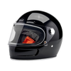 GRINGO SV ECE HELMET - GLOSS BLACK