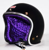Joe King JK400 gloss black, chrome trim purple lining