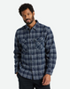 BOWERY HEAVY WEIGHT L/S FLANNEL - NAVY