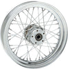 FRONT WHEEL 16"X3 LACED CHROME