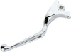 BRAKE LEVER SLOTTED WIDE BLADE CHROME