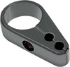 CABLE CLAMP 1" DUAL BLACK