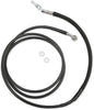 CLUCTH LINE BLACK VINYL COATED + 4" STAINLESS STEEL HYDRAULIC