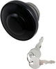 CAP GAS LOCK BLK VENT