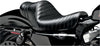 SEAT STUBS SPOILER BLACK WITH BLACK PLEATED SPEED STRIPES