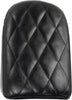 PILLION PAD BARE BONES DIAMOND STITCH BLACK