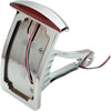 SIDE MOUNT LED TAILLIGHT/LICENSE PLATE VERTICAL CURVED