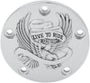 LIVE TO RIDE POINT COVER CHROME