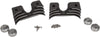 SPARK PLUG HEAD BOLT COVERS FINNED BLACK