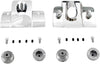 SPARK PLUG HEAD BOLT COVERS SMOOTH CHROME