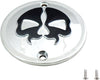 COVER POINTS 2-HOLE SPLIT SKULL CHROME