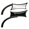 ARLEN NESS MIRROR 4-POINT MICRO SPIEGEL ZWART