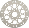 FRONT BRAKE ROTOR MESH STAINLESS STEEL 11.5" POLISHED