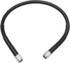 UNIVERSAL BRAKE LINE BLACK VINYL COATED STAINLESS STEEL DOT AN-3 9"