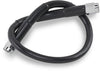 UNIVERSAL BRAKE LINE BLACK VINYL COATED STAINLESS STEEL DOT AN-3 14"