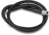 UNIVERSAL BRAKE LINE BLACK VINYL COATED STAINLESS STEEL DOT AN-3 26"