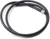 UNIVERSAL BRAKE LINE BLACK VINYL COATED STAINLESS STEEL DOT AN-3 40"