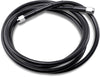 UNIVERSAL BRAKE LINE BLACK VINYL COATED STAINLESS STEEL DOT AN-3 76"