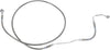 FRONT UPPER BRAKE LINE STAINLESS STEEL EXTENDED 4"