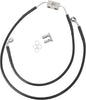 BRAKE LINE STAINESS STEEL BLACK COATED FRONT/UPPER/LOWER OEM LENGTH