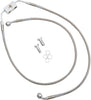 BRAKE LINE STAINESS STEEL CLEAR COATED FRONT/UPPER/LOWER EXTENDED +2"