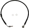 FRT BRAKE LINE XL BK +4