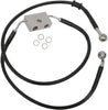 FRT BRAKE LINE XL BK +10