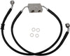 FRT BRAKE LINE XL BK +2