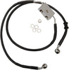 FRT BRAKE LINE XL BK +12