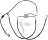 FRT BRAKE LINE XL SS +10