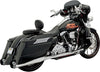 EXHAUST +P POWER CURVE TRUE-DUALS STEPPED W/ B1 CHROME