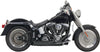 EXHAUST PRO STREET TURN OUT BLACK