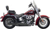 EXHAUST ROAD RAGE II MEGA POWER BLACK W/ BLACK END CAPS