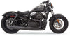EXHAUST ROAD RAGE II B1 BLACK W/ BLACK END CAPS