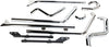 EXHAUST SYSTEM TRUE DUALS W/ 36" FISHTAIL W/O BAFFLES CHROME