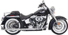 MUFFLER TRUE DUALS WITH 30" LONG 2-1/4" FISHTAIL MUFFLERS (NO BAFFLE)