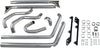 MUFFLER TRUE DUALS WITH 33" LONG 2-1/4" FISHTAIL MUFFLERS (NO BAFFLE)