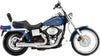EXHAUST SYSTEM ROAD RAGE 2-INTO-1 SHORT MEGAPHONE CHROME