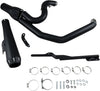 EXHAUST SYSTEM ROAD RAGE 2-INTO-1 SHORT MEGAPHONE BLACK
