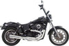 EXHAUST SYSTEM ROAD RAGE 2-INTO-1 COLLECTOR SYSTEM 4" STRAIGHT CAN CHROME/BLACK