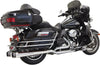 EXHAUST SYSTEM TRUE-DUAL DOWN UNDER MEGAPHONE CHROME
