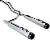 EXHAUST SYSTEM TRUE-DUAL DOWN UNDER STRAIGHT CHROME