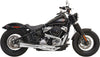 EXHAUST SYSTEM ROAD RAGE 2-INTO-1 CHROME