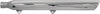 MUFFLER SLASH CUT FOR TRUE DUALS CHROME