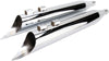 MUFFLER SCALLOPED CHROME