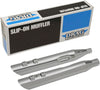 MUFFLERS SLIP-ON 4" SLASHDOWN CHROME