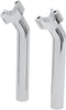 RISER 1.25" BUFFALO PULLBACK 9" CHROME