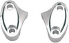 RISER CLAMP H/BAR 1" CHROME