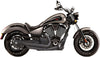 BASSANI EXHAUST PRO STREET BLACK
